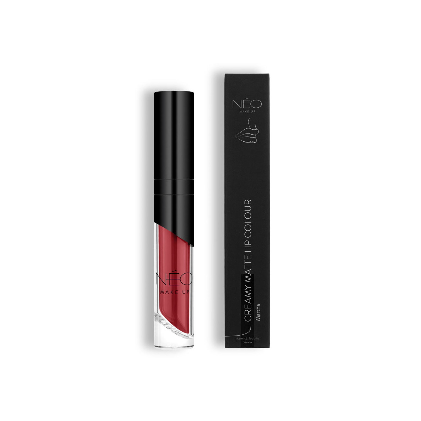02 Pomadka w płynie Creamy Matte Lip Colour Martha